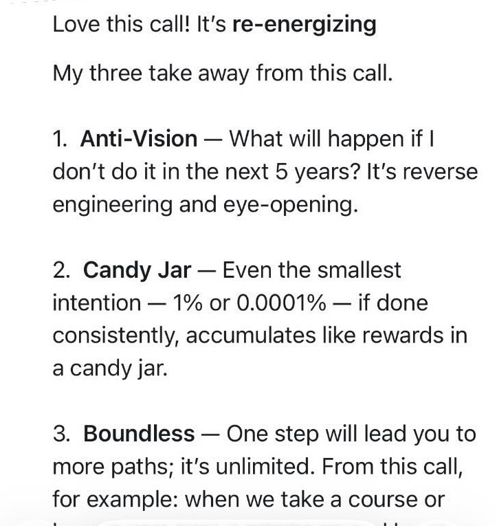 her boundless circle testimonial