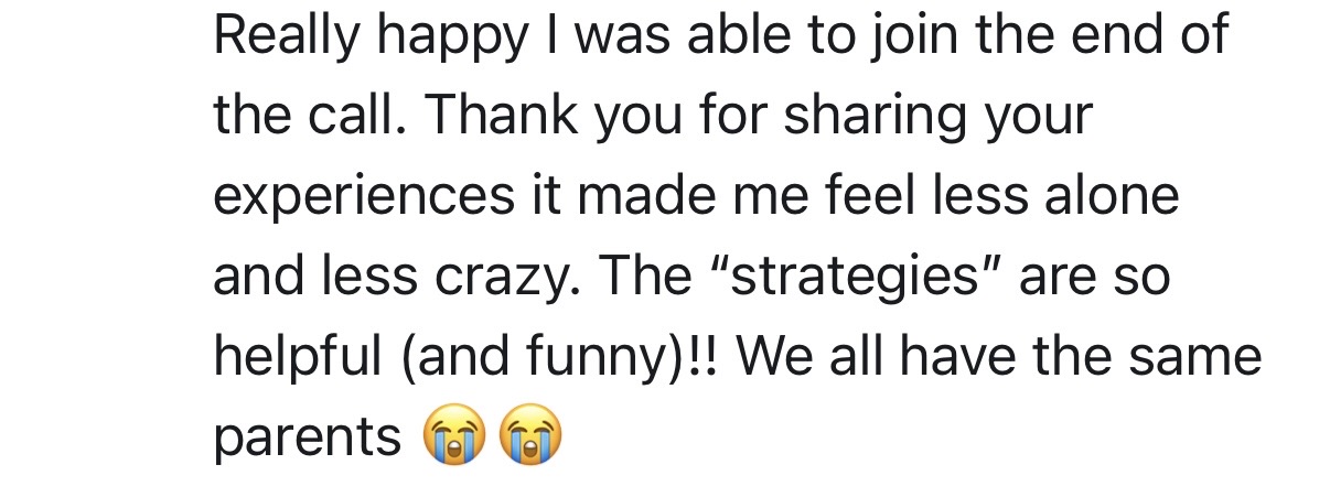 made me feel less alone and less crazy